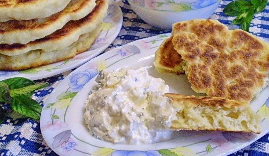Рецепт лепешки с творогом диетические