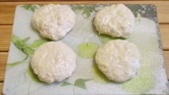 ШАГ 5. лепешки с творогом диетические