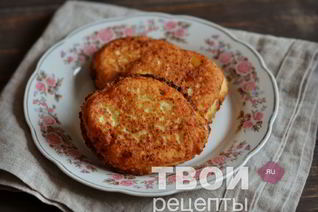Лепешки с творогом