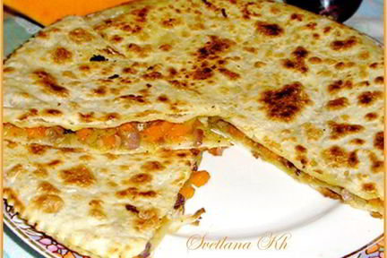 Лепешки с тыквой