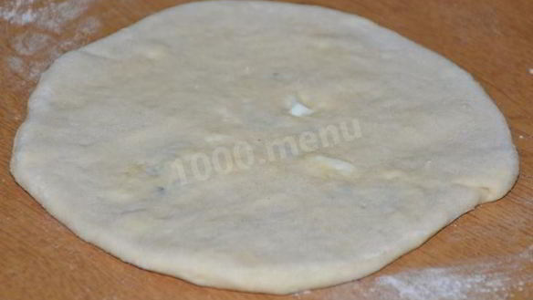 ШАГ 5. лепешки с зеленым луком и моцареллой
