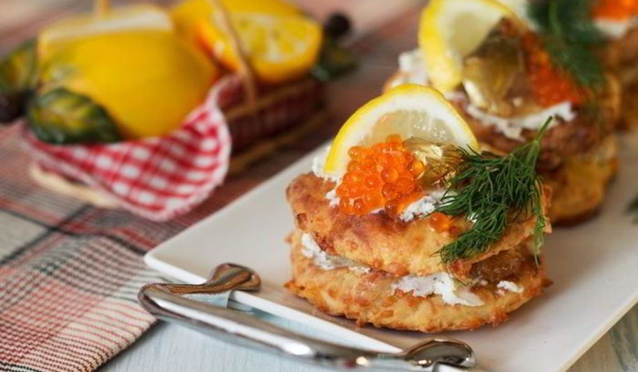 Рецепт лепешки тминные с копченной скумбрией