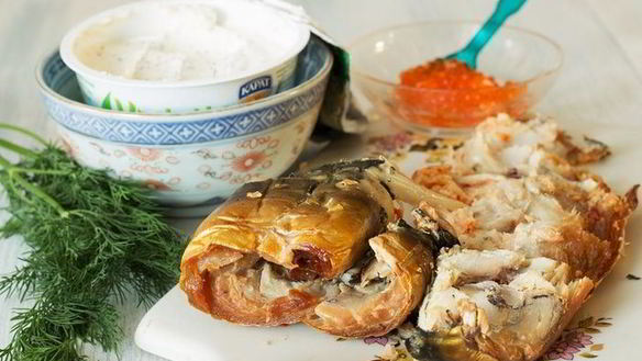 ШАГ 3. лепешки тминные с копченной скумбрией