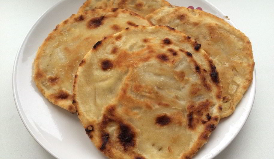 Рецепт луковые лепешки