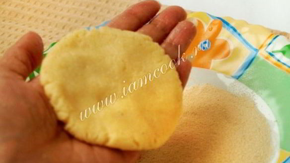 ШАГ 5. марокканские лепешки harcha