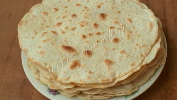 ШАГ 10. мексиканская лепешка тортилья