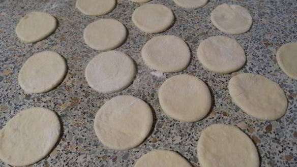 ШАГ 6. мини лепёшки на сковороде