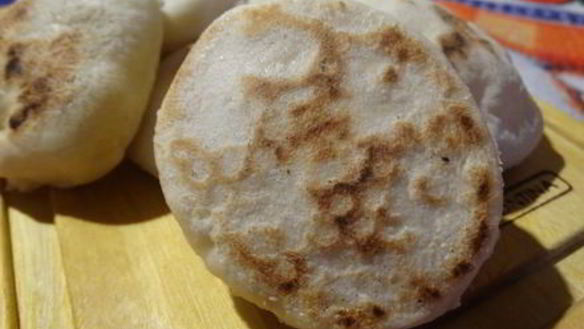 ШАГ 8. мини лепёшки на сковороде