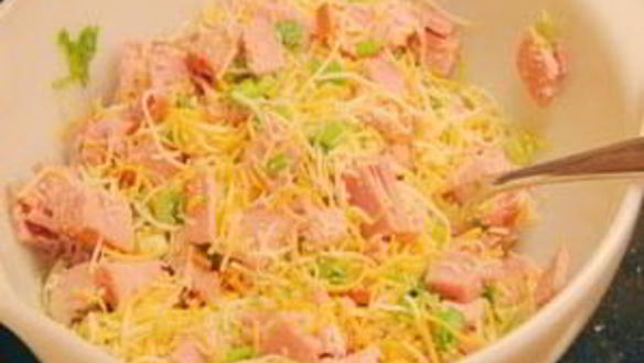 ШАГ 6. пита с ветчиной