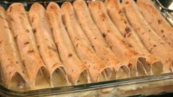 ШАГ 9. пита с ветчиной