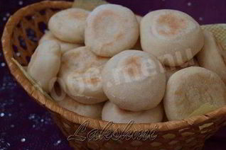 Постные лепешки на сковороде Батбуты