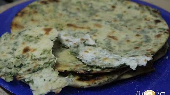 ШАГ 6. постные лепешки с зеленым луком