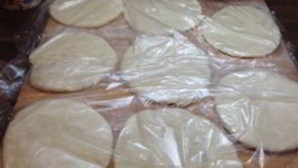 ШАГ 4. пшеничная лепешка