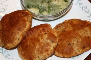 Пури индийские лепешки