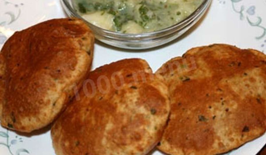 Рецепт пури индийские лепешки