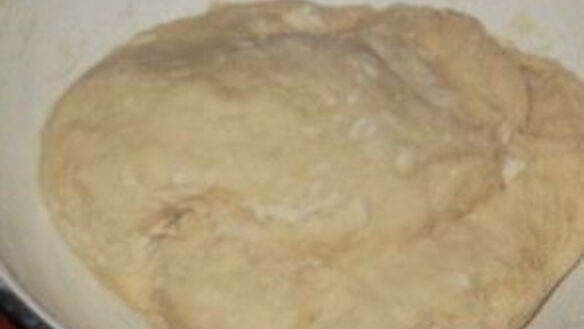 ШАГ 2. сметанные лепешки в духовке