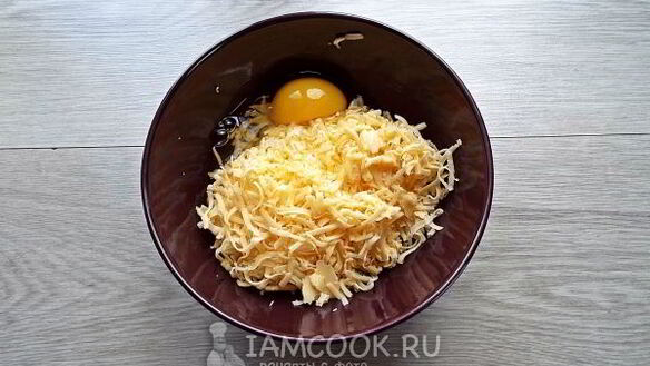 ШАГ 5. сырные лепешки на кефире на сковороде