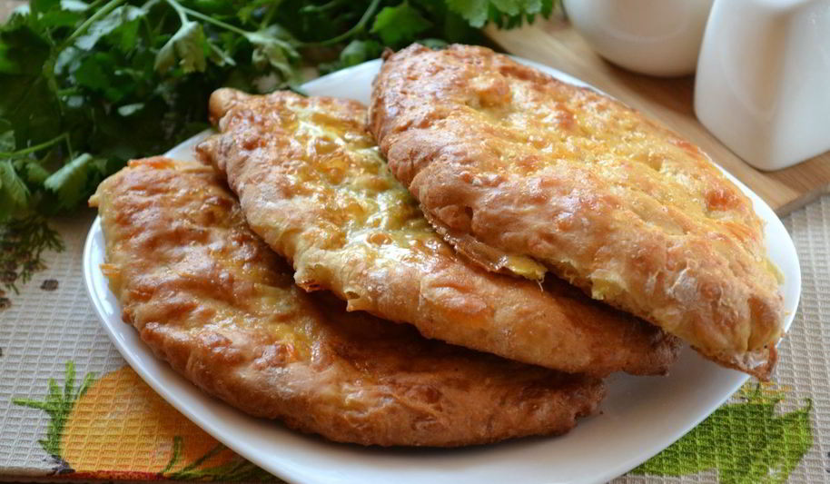 Рецепт сырные лепешки на кефире