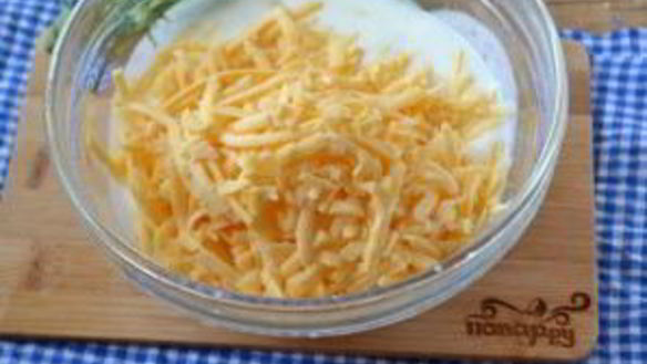 ШАГ 2. сырные лепешки на кефире