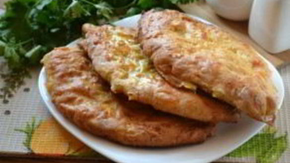 ШАГ 7. сырные лепешки на кефире