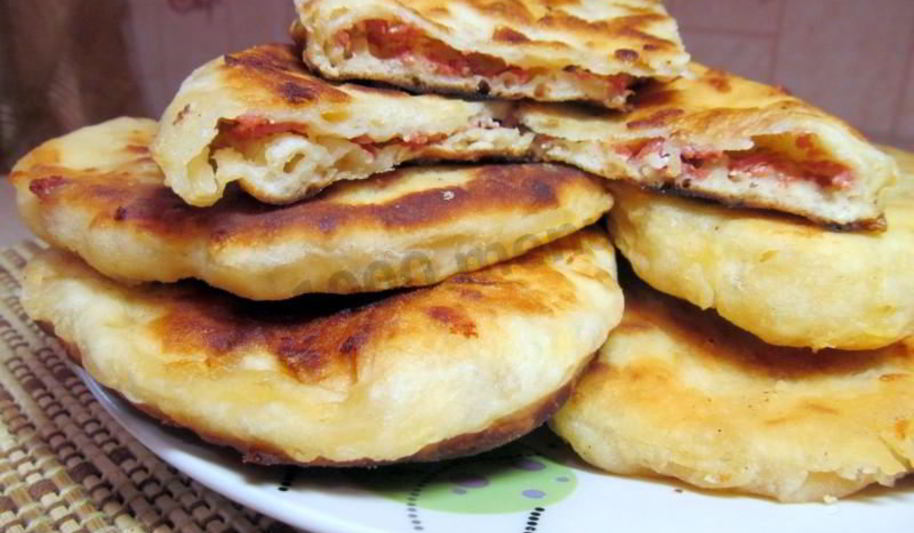 Рецепт сырные лепешки за 5 минут