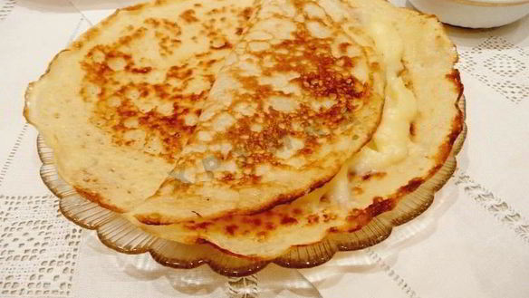 ШАГ 17. тонкие лепешки из теста удмуртские табани