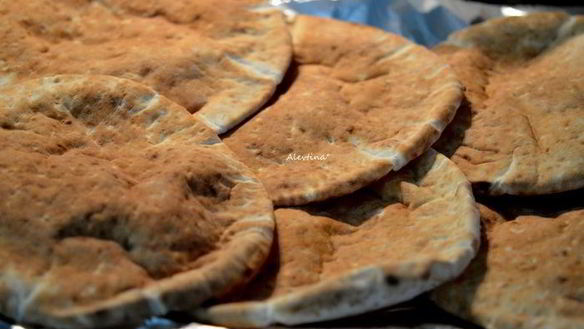 ШАГ 2. ужин в турецком стиле на лепешке