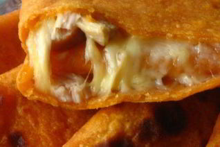 Заварные томатные лепешки