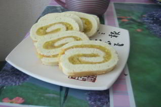 Лимонный рулет