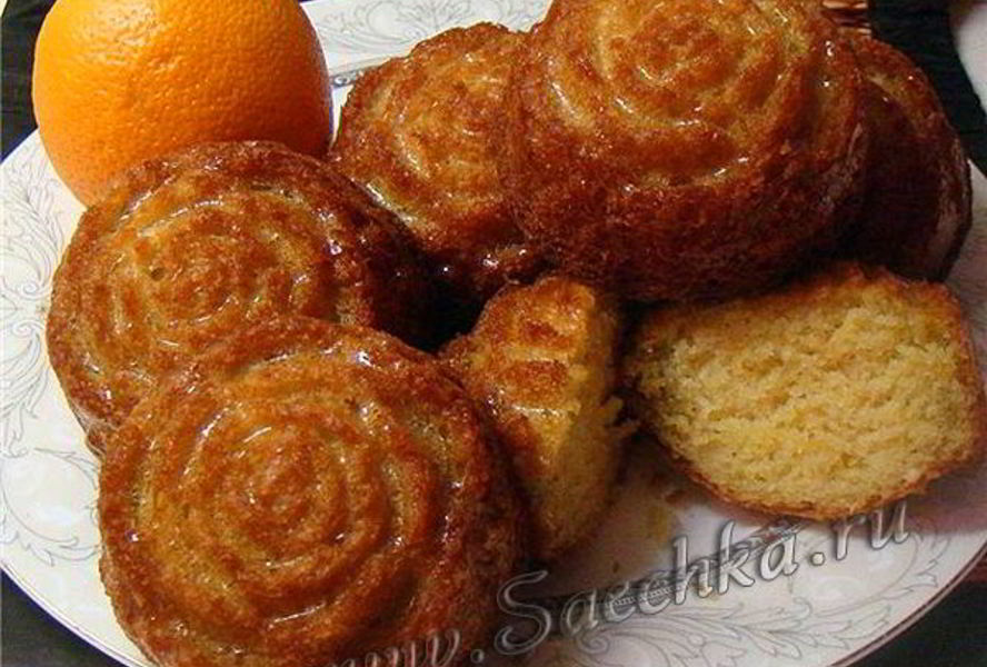 Апельсиновые маффины