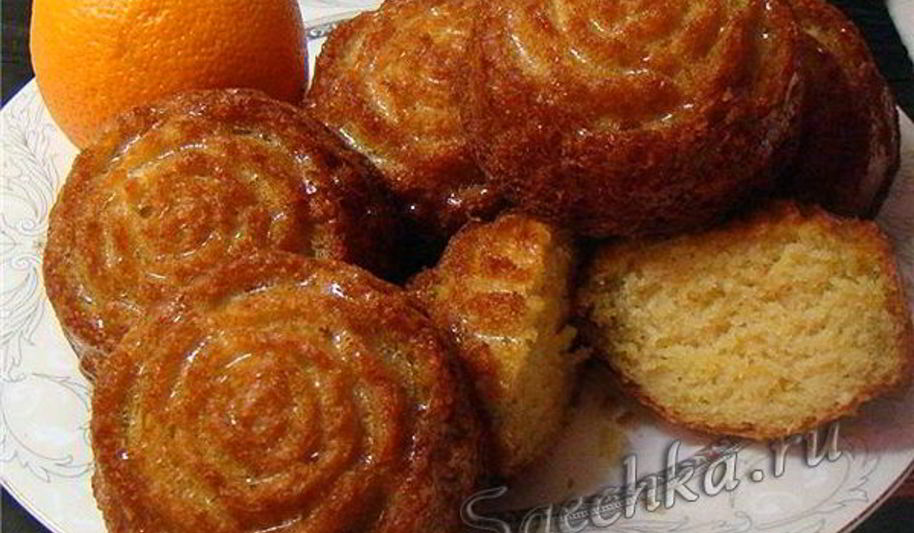 Рецепт апельсиновые маффины