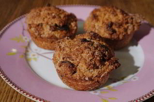 Арахисовые маффины с горьким шоколадом