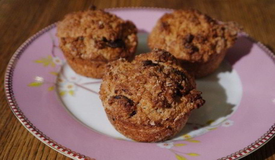 Рецепт арахисовые маффины с горьким шоколадом
