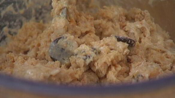 ШАГ 6. арахисовые маффины с горьким шоколадом