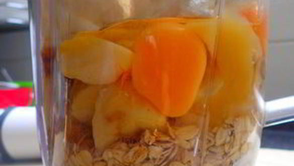 ШАГ 4. банановые маффины с овсянкой в блендере