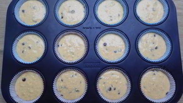 ШАГ 10. банановые маффины с овсянкой в блендере