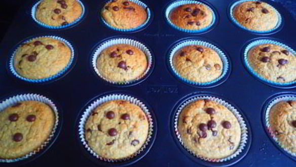 ШАГ 11. банановые маффины с овсянкой в блендере