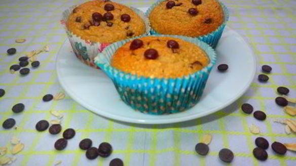 ШАГ 14. банановые маффины с овсянкой в блендере