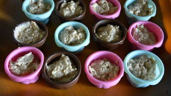 ШАГ 6. банановые маффины с овсяными хлопьями