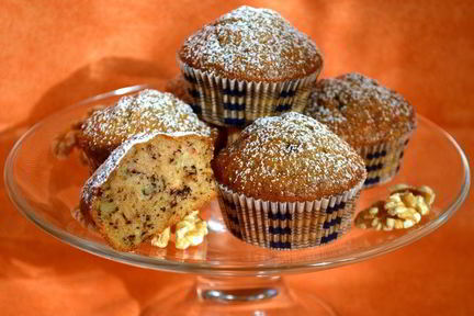 Банановые маффины