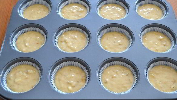 ШАГ 8. банановые маффины