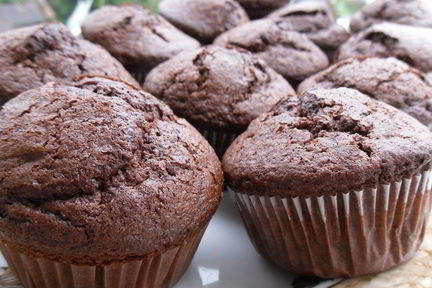Диетические шоколадные маффины