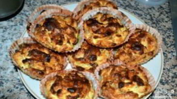 ШАГ 3. диетические творожные маффины