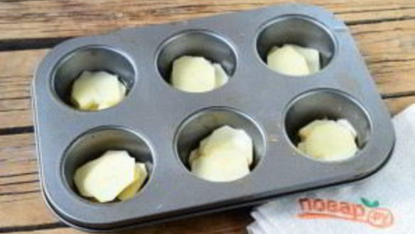 ШАГ 6. гратен из картофеля в стиле маффинов