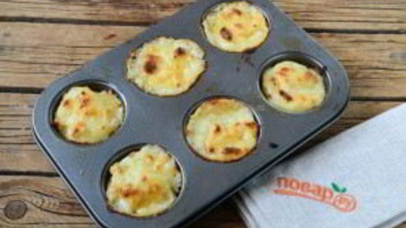 ШАГ 8. гратен из картофеля в стиле маффинов