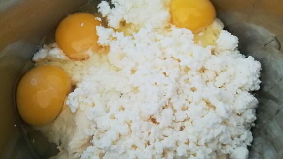 ШАГ 2. кокосово-творожные маффины