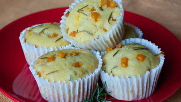 ШАГ 5. кукурузные маффины с розмарином
