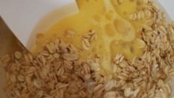 ШАГ 3. лавандовые маффины с ежевикой и персиками