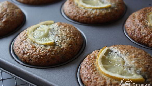 ШАГ 3. лимонно-маковые маффины