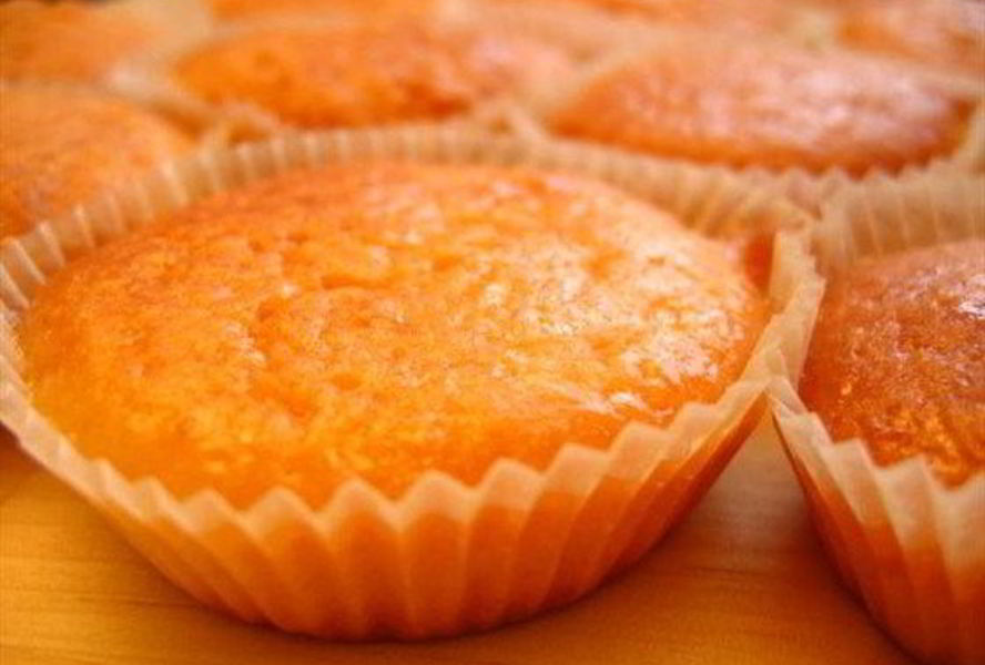 Лимонные маффины на кефире